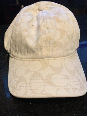 White Coach Baseball Hat